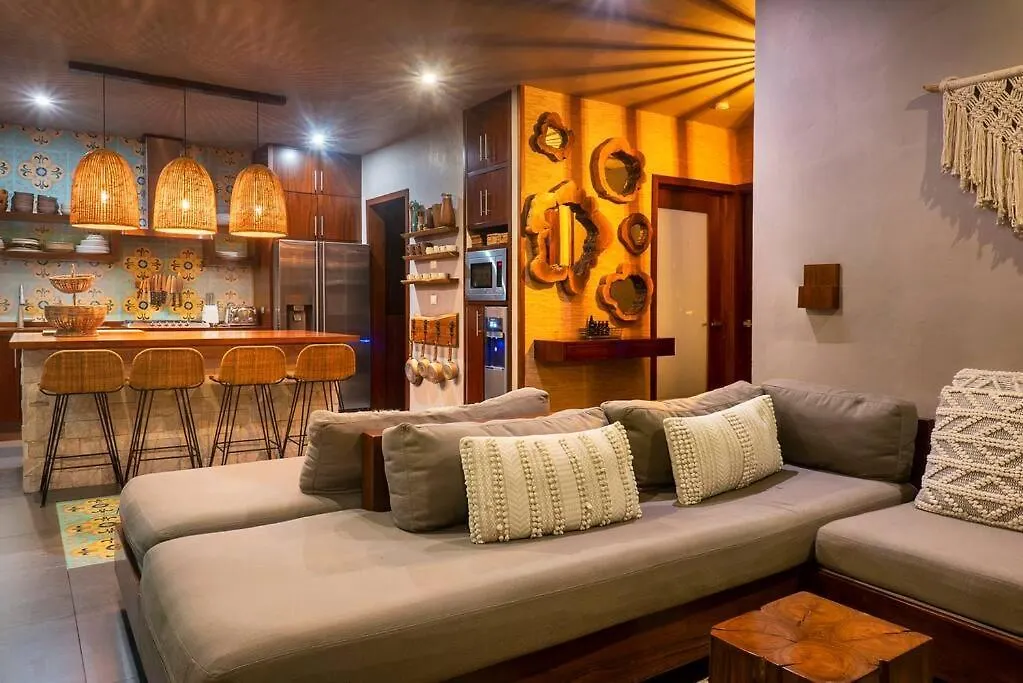 Tulum-Style Retreat 5Br Villa With Pool And Relaxing Jacuzzi  Tulum