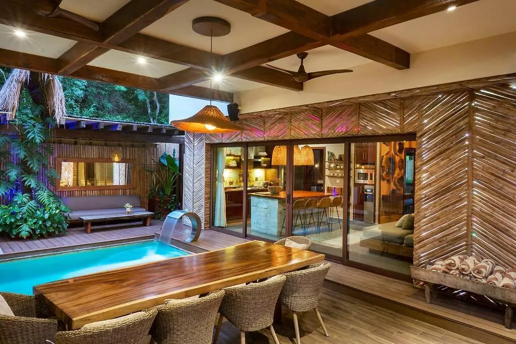 Tulum-Style Retreat 5Br Villa With Pool And Relaxing Jacuzzi 0*, Tulum