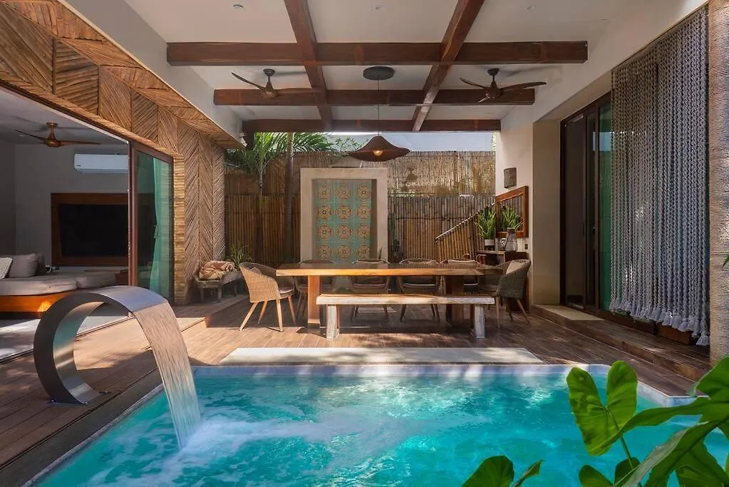 Tulum-Style Retreat 5Br Villa With Pool And Relaxing Jacuzzi Tulum