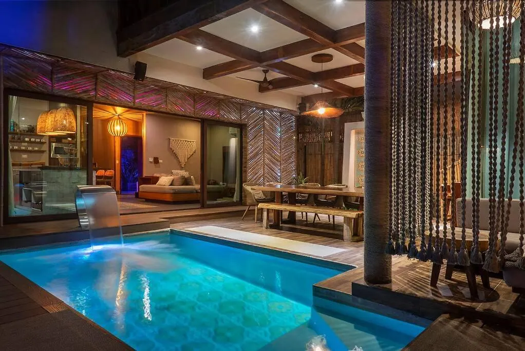 Tulum-Style Retreat 5Br Villa With Pool And Relaxing Jacuzzi Tulum